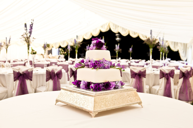 The Added Touch Of A Beautiful Crystal Cake Stand