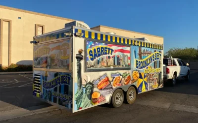 How Food Trucks Use Custom Wraps to Build Loyal Customers in Glendale